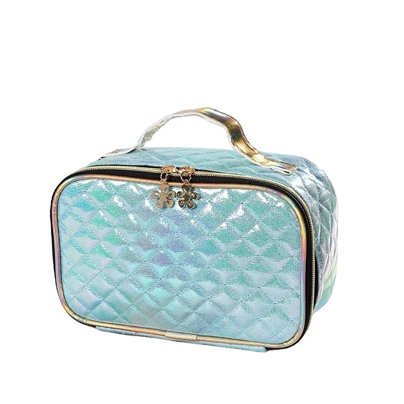 Travel Toiletry Organizer Bag Custom Women's PU Leather Colorful Diamond Cosmetic Makeup Bag, Deep blue, rose red, purple,lake blue,pink
Travel Toiletry Organizer Bag Custom Women's PU Leather Colorful Diamond Cosmetic Makeup Bag, Deep blue, rose red, purple,lake blue,pink