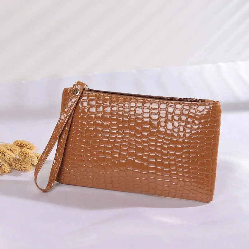 Hot Sale PU Leather Small Women Clutch Crocodile Pattern Phone Bag Fashion Zipper Coin Wallet
Hot Sale PU Leather Small Women Clutch Crocodile Pattern Phone Bag Fashion Zipper Coin Wallet