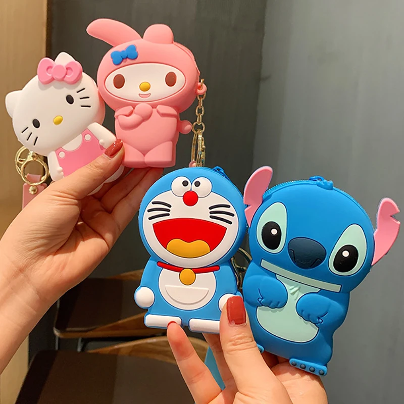 Cartoon Coin Purses Holders Kawaii Mini Wallet Chain Zipper Silicone Headphone Storage Keychain Coin Purse
Cartoon Coin Purses Holders Kawaii Mini Wallet Chain Zipper Silicone Headphone Storage Keychain Coin Purse