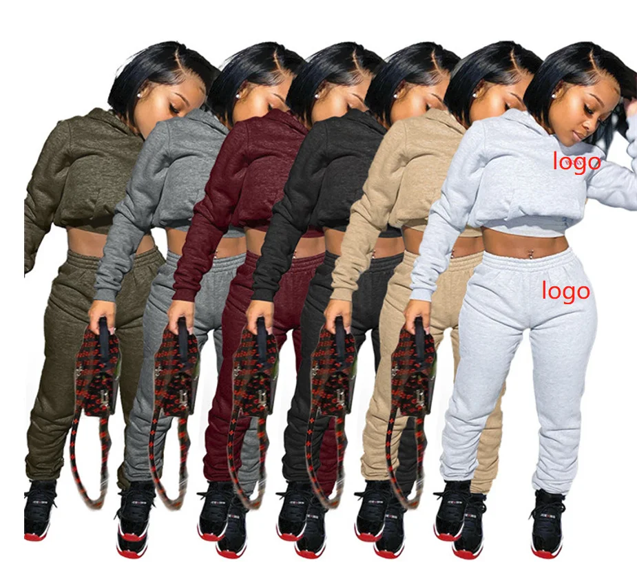 womens winter clothing 2021 custom logo Sweat Suit two piece outfits clothing hoodie jogger set women
womens winter clothing 2021 custom logo Sweat Suit two piece outfits clothing hoodie jogger set women