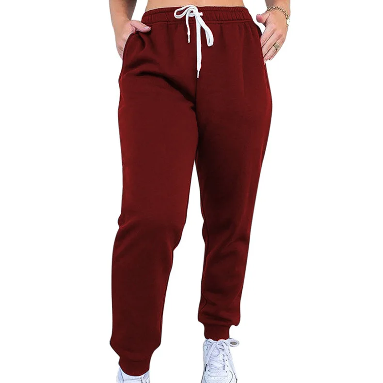 Autumn And Winter Women's White Multicolor Plus Size Thin section Sweatpants Casual Trousers
Autumn And Winter Women's White Multicolor Plus Size Thin section Sweatpants Casual Trousers