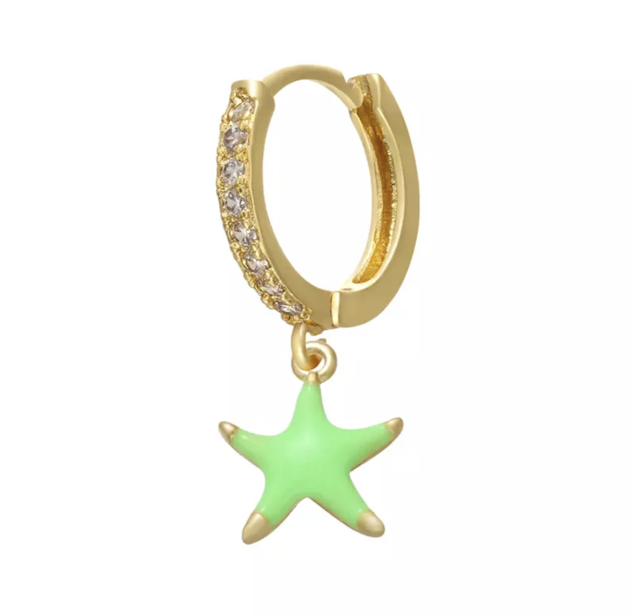 European And American Popular Earrings Gold-plated Stainless Steel Color Enamel Earrings Geometric Titanium Steel Earrings Women
European And American Popular Earrings Gold-plated Stainless Steel Color Enamel Earrings Geometric Titanium Steel Earrings Women