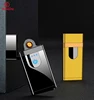 Promotional best seller Rechargeable touch Fingerprint Sensor USB Electronic Cigarette Lighters