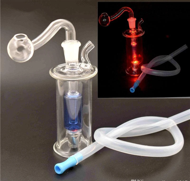 LED Glass Hookak Water Pipes 10mm Joint Portable Mini Bubbler Handmade Art Glass Oil Burner Smoking Pipe
LED Glass Hookak Water Pipes 10mm Joint Portable Mini Bubbler Handmade Art Glass Oil Burner Smoking Pipe