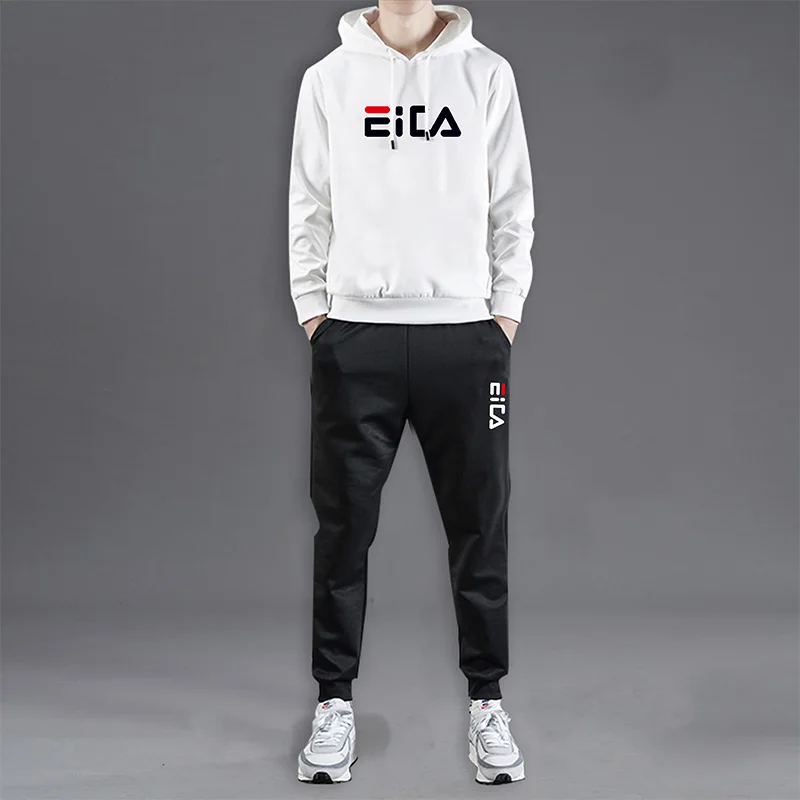 Fashion Casual Letter Print Sweatshirt Sets For Men Long Sleeve Hoodies Sweatpants Two Piece Set Female Winter Warm Clothing
Fashion Casual Letter Print Sweatshirt Sets For Men Long Sleeve Hoodies Sweatpants Two Piece Set Female Winter Warm Clothing