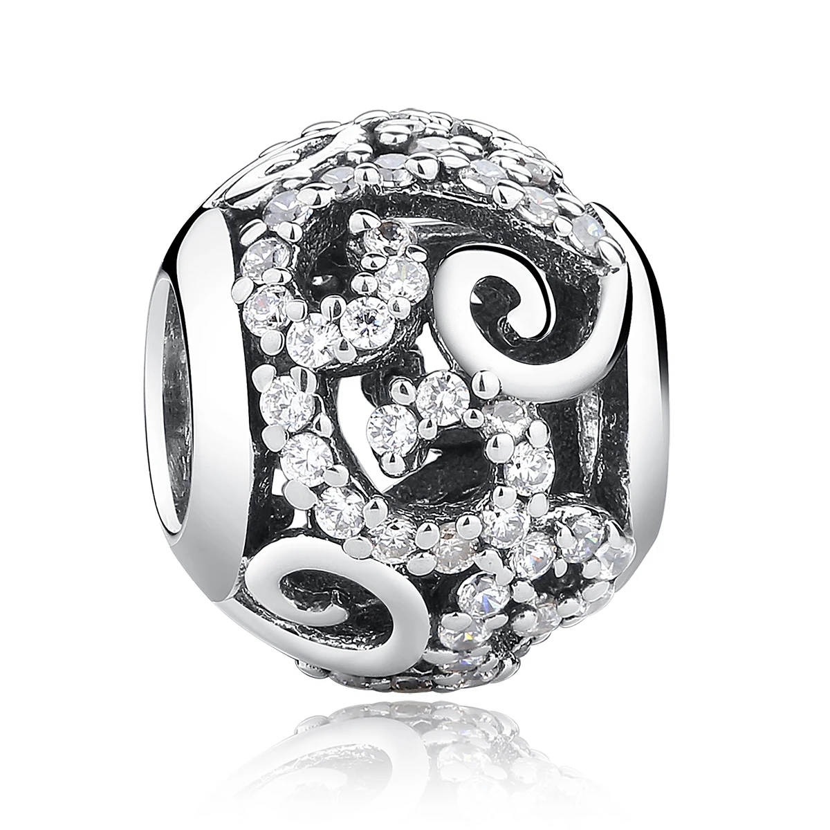 BAMOER Hot Sale 925 Sterling Silver Crystal Round Charms fit Bracelets Necklace Mother Gift SCC021
BAMOER Hot Sale 925 Sterling Silver Crystal Round Charms fit Bracelets Necklace Mother Gift SCC021