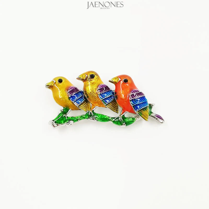 JAENONES Factory Wholesale Custom Color Enamel Rhinestone Luxury Animal Brooch Cute Bird Brooch For Women
JAENONES Factory Wholesale Custom Color Enamel Rhinestone Luxury Animal Brooch Cute Bird Brooch For Women