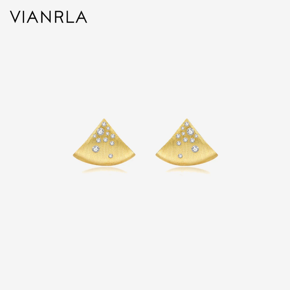 VIANRLA Silver Earring Jewelry Triangle Stone Earrings Fashion Women's Jewelry Laser Custom Logo
VIANRLA Silver Earring Jewelry Triangle Stone Earrings Fashion Women's Jewelry Laser Custom Logo