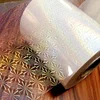 Hot sell holographic thermal lamination roll film for laminated paperboard and make different boexes