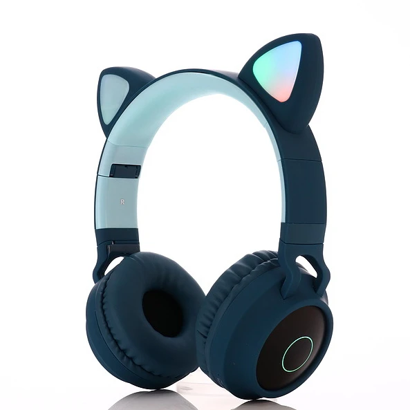 Over-ear Comfortable Super Bass LED light Cat Ear Gaming Bluetooth Headphones Wireless Headset with Mic, Pink, purple, green, blue
Over-ear Comfortable Super Bass LED light Cat Ear Gaming Bluetooth Headphones Wireless Headset with Mic, Pink, purple, green, blue