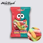Best selling candy vegan gummy worms for kids