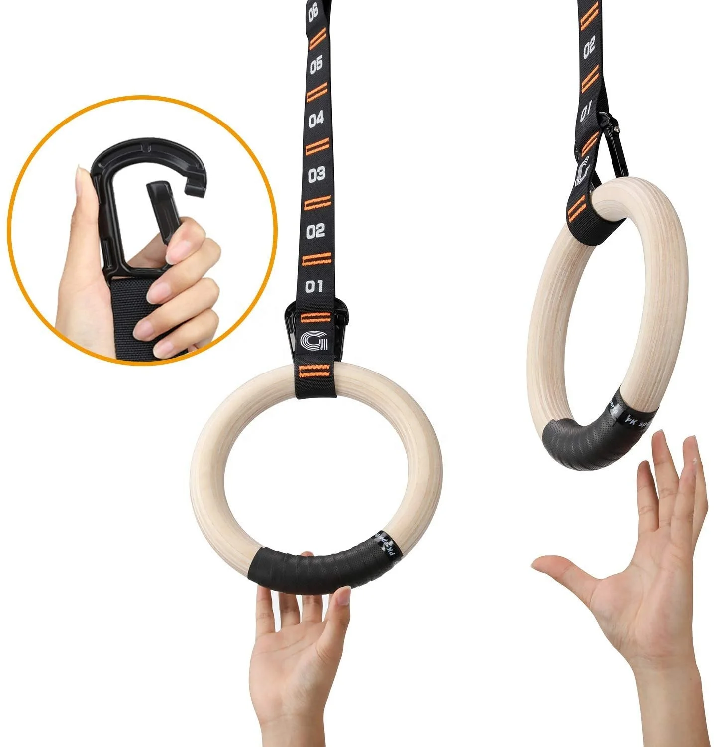 Wooden Gymnastic Rings 32mm gym rings Cross Fitness Training Nylon Strap Gym Rings wood
Wooden Gymnastic Rings 32mm gym rings Cross Fitness Training Nylon Strap Gym Rings wood