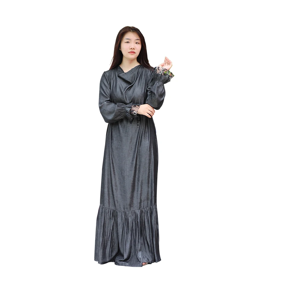 Fashion imitation silk fabric muslim women islamic kaftan abaya robes for arab clothing dubai clothing, Black sky blue red
Fashion imitation silk fabric muslim women islamic kaftan abaya robes for arab clothing dubai clothing, Black sky blue red
