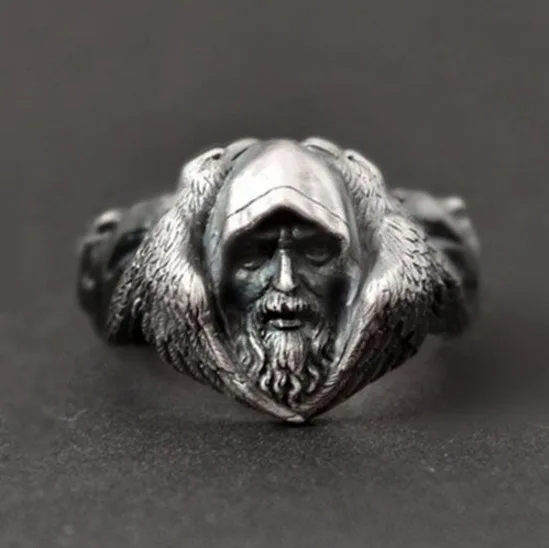 Hot sale vintage jewelry Hades myth arctic wolf shape king Gandalf ring
Hot sale vintage jewelry Hades myth arctic wolf shape king Gandalf ring