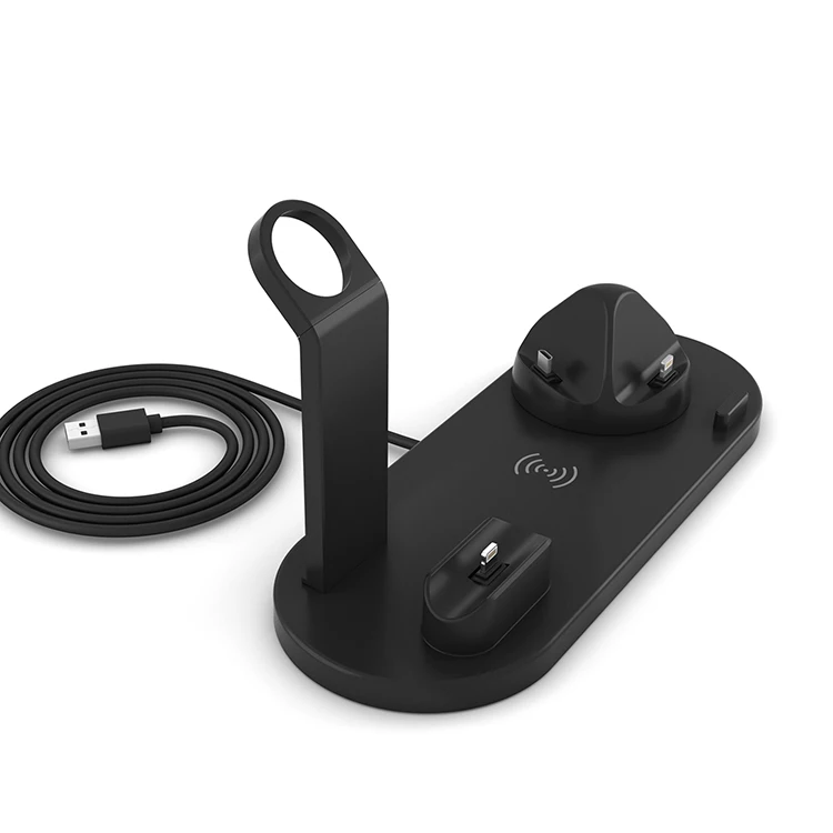 4 in 1 Function Convenient Creative Promotion Tabletop Smart Swift Cellphone Universal Wireless Charger Stand Customization, Black white gray
4 in 1 Function Convenient Creative Promotion Tabletop Smart Swift Cellphone Universal Wireless Charger Stand Customization, Black white gray