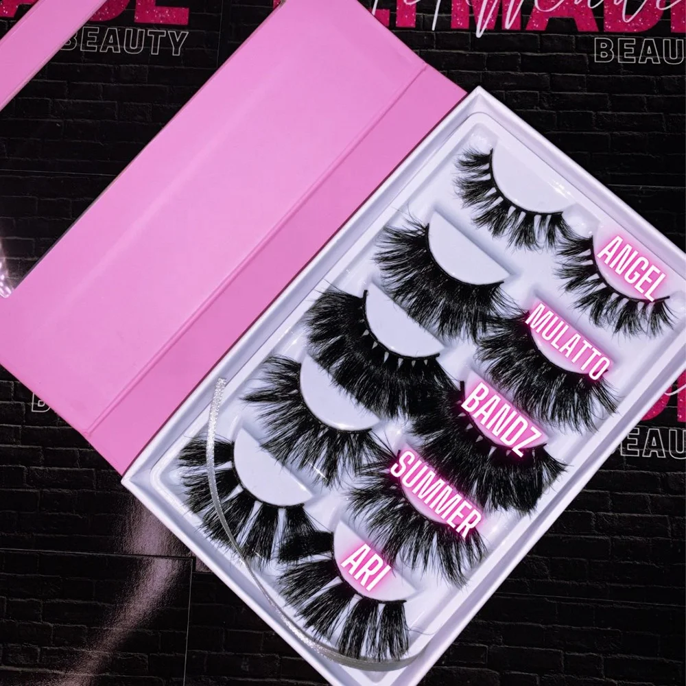 Faux cils 100% mink eyelash vendor customized boxes,5 pair eyelash box packaging lashbox,cilios 3 pair lashbook 16 pair, Black
Faux cils 100% mink eyelash vendor customized boxes,5 pair eyelash box packaging lashbox,cilios 3 pair lashbook 16 pair, Black