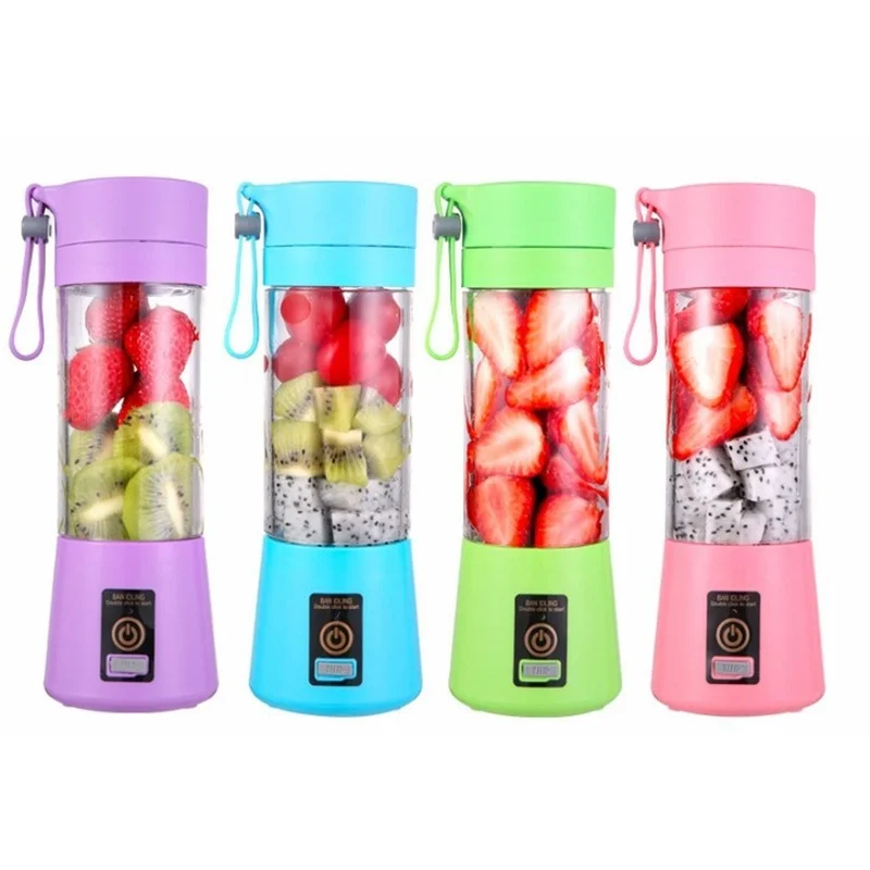 

Hot Sale New Portable Blender USB Rechargeable Fruits Vegetables Mini Juicers Electric Juicer Extractor Machine Orange Juice
