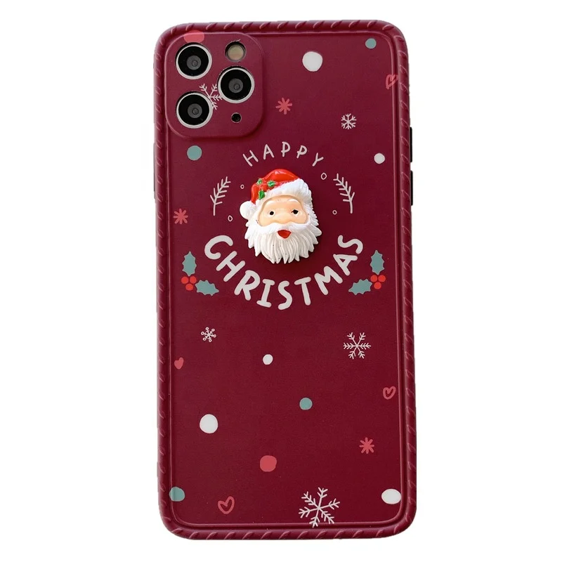 Santa Claus Print Phone Case Christmas Theme Phone Cover For iphone 11 pro max/XR/XS/7/7 plus Cover Phone
Santa Claus Print Phone Case Christmas Theme Phone Cover For iphone 11 pro max/XR/XS/7/7 plus Cover Phone