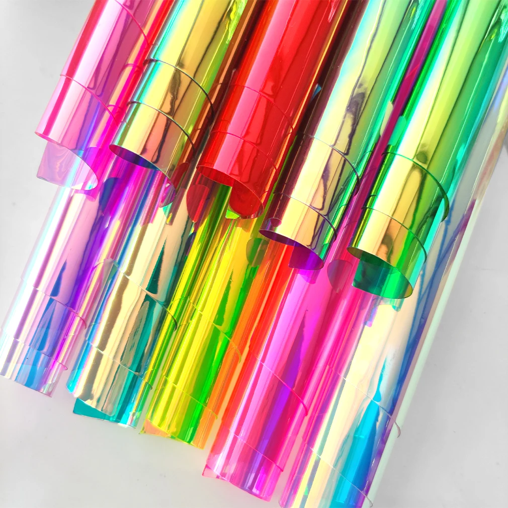 10 pcs Set 8x12 inch Low Shipping Soft Colorful Dichroic Pvc Laminated Holographic Film for Making Artwork
10 pcs Set 8x12 inch Low Shipping Soft Colorful Dichroic Pvc Laminated Holographic Film for Making Artwork