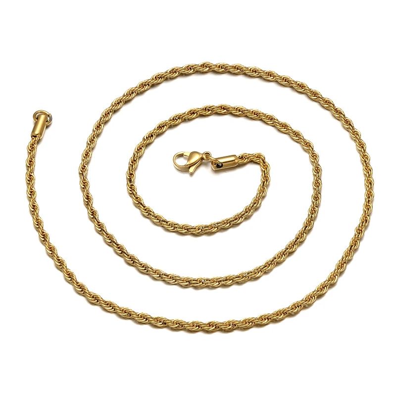 15mm Men Hip Hop Gold Silver High Quality Rope Chain Stainless Steel Jewelry Necklace
15mm Men Hip Hop Gold Silver High Quality Rope Chain Stainless Steel Jewelry Necklace