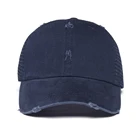 Custom vintage washed cotton trucker hat with patch