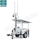 Waterproof / Weatherproof Camera CCTV Camera Mobile Solar Power Trailer Manufacturer