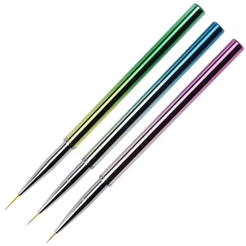 2021 Professional 3pcs UV Gel Painting Acrylic Nail Design Nylon Brush Nail Painting Drawing Pens Nail Art Liner Brush, As picture
2021 Professional 3pcs UV Gel Painting Acrylic Nail Design Nylon Brush Nail Painting Drawing Pens Nail Art Liner Brush, As picture