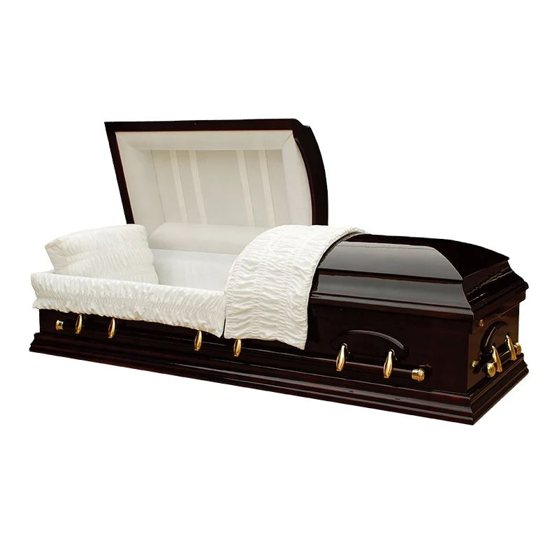 Dominion Dark Mahogany South Africa Coffins and Caskets With adjustable Bed