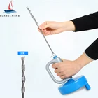 Kitchen Toilet Sewer Blockage Dredge tool drain clog remove Pipe Dredger 5 meters Hand type pipe cleaner