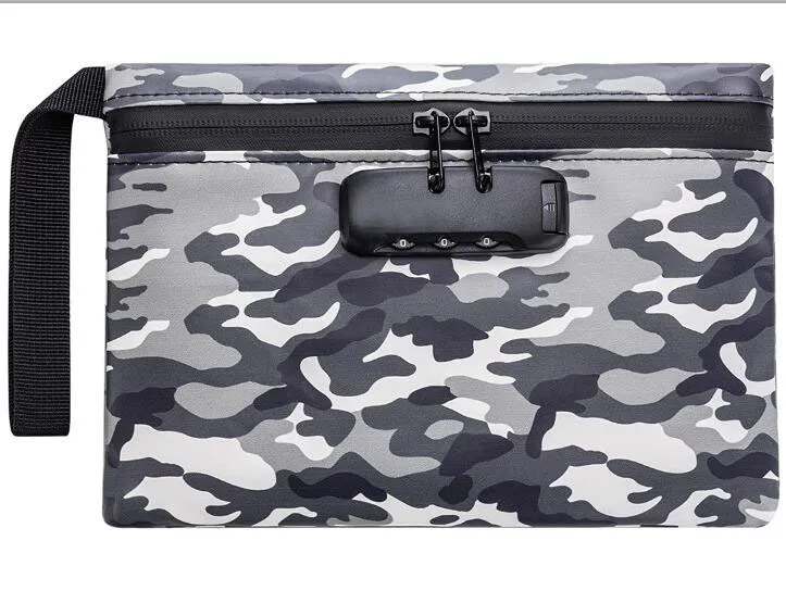 Weed Smellproof With Password Lock Custom Waterproof Activated Carbon Smell Proof Bag Leather
Weed Smellproof With Password Lock Custom Waterproof Activated Carbon Smell Proof Bag Leather