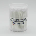 biodegradable baby care cotton swabs paper stick 200pcs