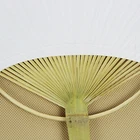 Bamboo Hand Fan Paper Fanfan Best Sell Wholesale Pure White Bamboo Hand Fan Blank Paper Fan Summer Festival Hand Fan