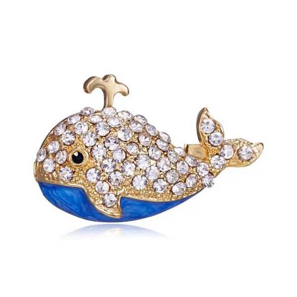 Whales crystal brooch pins animal horse cat rhinestone design women brooches luxury for women lady girls gift, As shown in picture
Whales crystal brooch pins animal horse cat rhinestone design women brooches luxury for women lady girls gift, As shown in picture