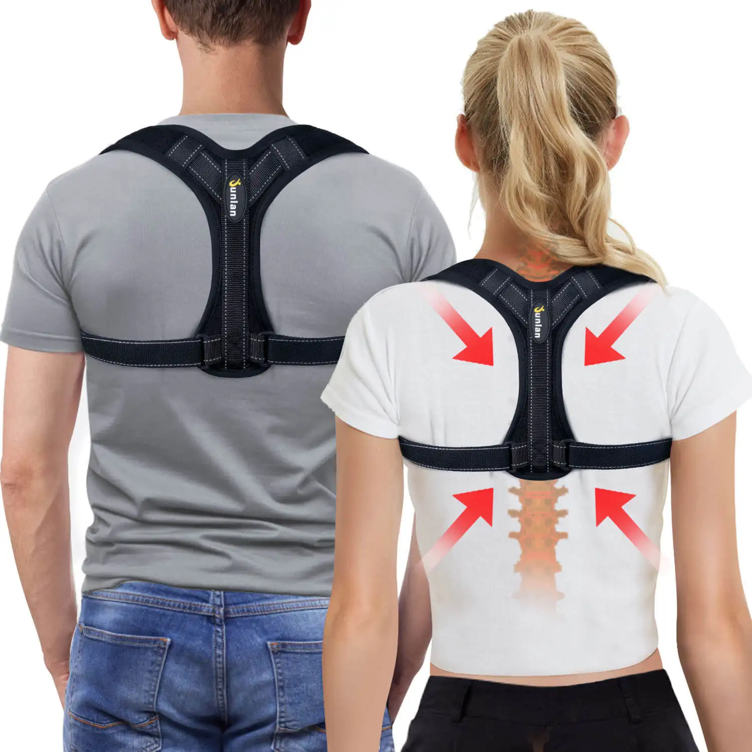 Wholesale posture Support Front Straps Adjustable back posture corrector Brace Humpback Correction Belt
Wholesale posture Support Front Straps Adjustable back posture corrector Brace Humpback Correction Belt