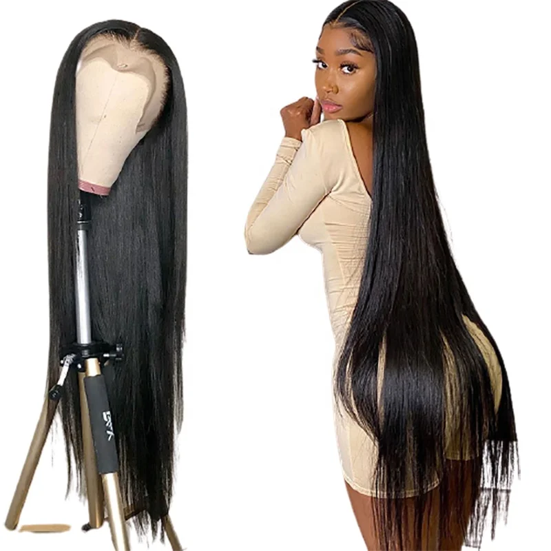 2021 New Brazilian Virgin Hair Glueless HD Full Lace Wig with baby hair, virgin human hair full lace wigs for black women, Natural color, close to color 1b
2021 New Brazilian Virgin Hair Glueless HD Full Lace Wig with baby hair, virgin human hair full lace wigs for black women, Natural color, close to color 1b
