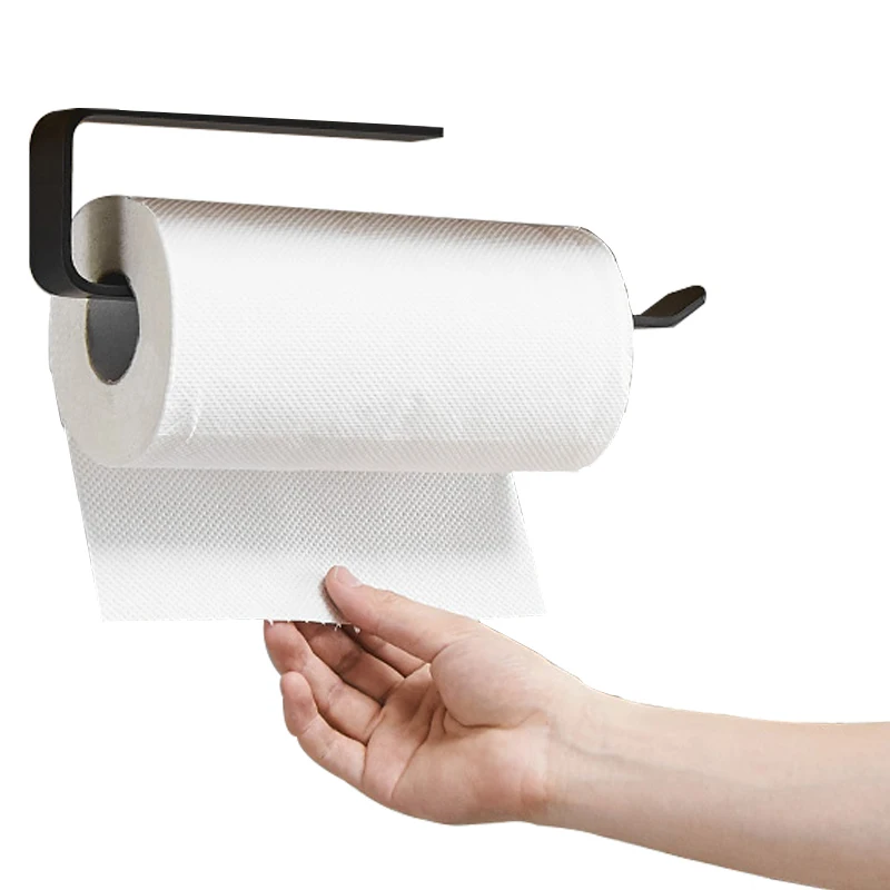 Hot-selling household kitchen paper holder and towel rack universal storage paper holder, Black
Hot-selling household kitchen paper holder and towel rack universal storage paper holder, Black