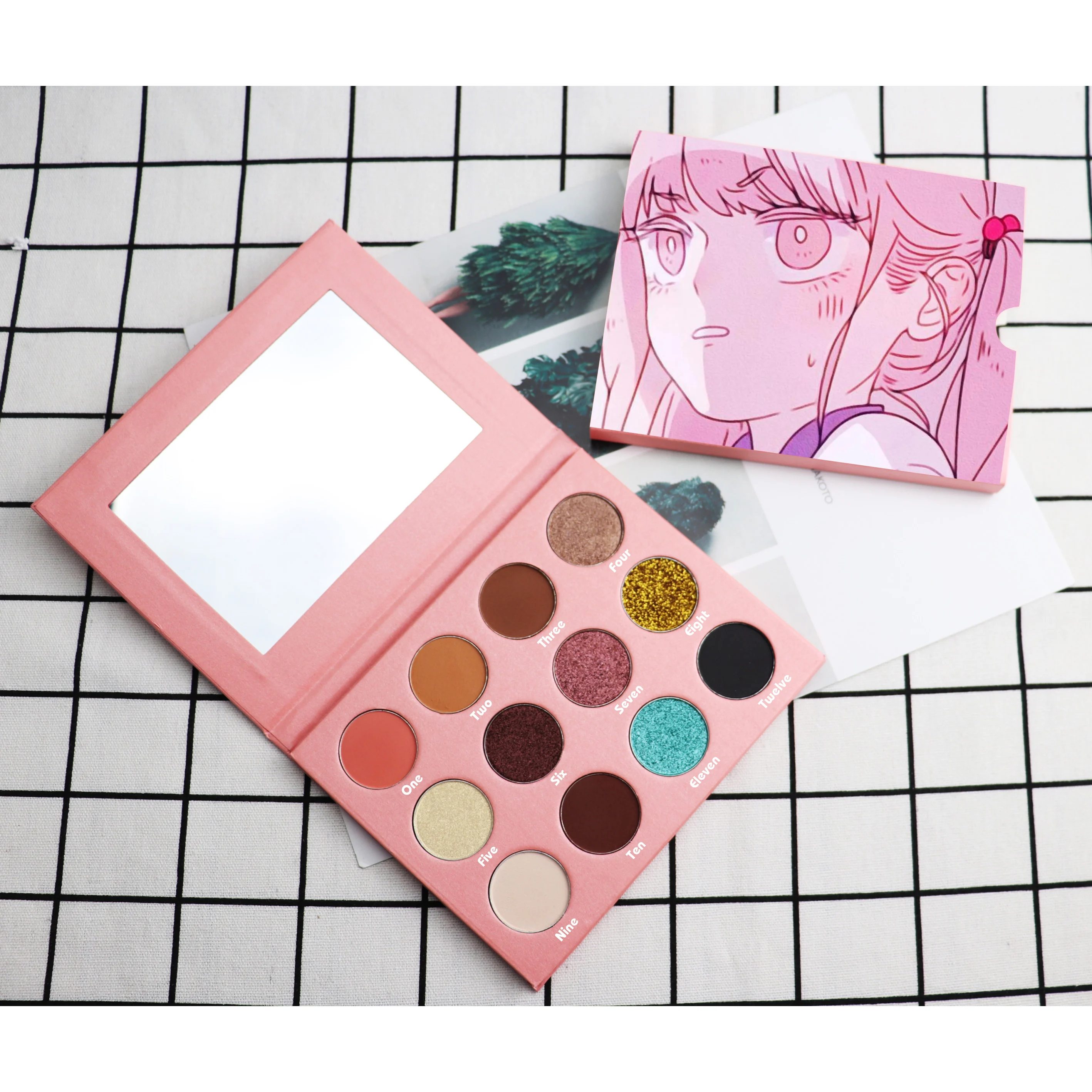 Oem Custom Design Palette Private Label Eyeshadow Palette
Oem Custom Design Palette Private Label Eyeshadow Palette