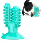 Toy Toys Nontoxic Natural Soft TPR Dog Toothbrush Toy Dental Teeth Mouth Clean Dog Toys Chew