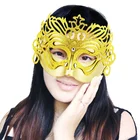 Halloween Masquerade Party Mask Charm Vampire Lace Venetian Mask For Women