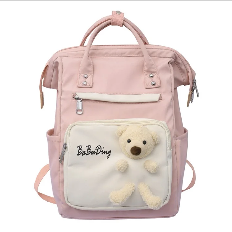 Wholesale fashion light weight nylon large capacity cute solid plush bear backpack kids school bags girls handbag, Black,green,light green,,pink,white,blue
Wholesale fashion light weight nylon large capacity cute solid plush bear backpack kids school bags girls handbag, Black,green,light green,,pink,white,blue