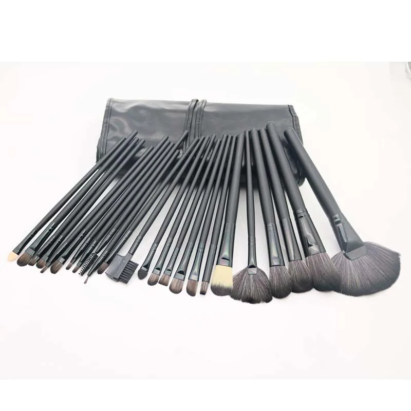 Wholesale Black Handle Makeup Brush Set Premium Synthetic Foundation Blending Blush Makeup Brush Custom Logo, Customized color accepted
Wholesale Black Handle Makeup Brush Set Premium Synthetic Foundation Blending Blush Makeup Brush Custom Logo, Customized color accepted