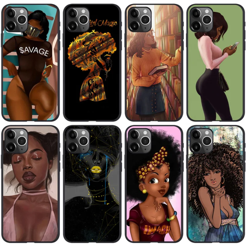 Wholesale soft tpu pink black girl magic phone cases for iPhone 11 11 Pro X XR XS Max 7 8 cellphone accessories back cover 12pro
Wholesale soft tpu pink black girl magic phone cases for iPhone 11 11 Pro X XR XS Max 7 8 cellphone accessories back cover 12pro