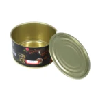 supplier sales Tuna Sardine Fish Meat Seafood Air Tight Metal Tin Can for Food packaging
