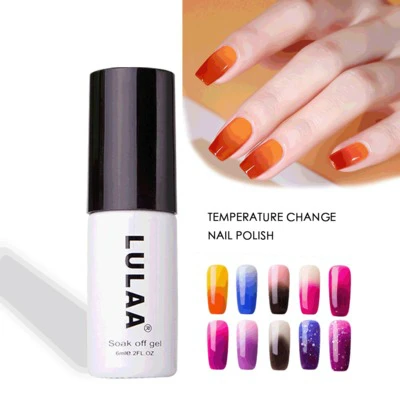 6ml Color Change Nail Polish Thermal Nail Gel Soak Off Nail Art Painting UV Gel Long Lasting Chameleon Gel Art Tips Decorations, Colorful
6ml Color Change Nail Polish Thermal Nail Gel Soak Off Nail Art Painting UV Gel Long Lasting Chameleon Gel Art Tips Decorations, Colorful