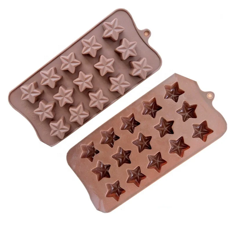 Silicone Molds New 15 Lattices Star Shape DIY Chocolate Mold Ice Cube Silicone Jelly Mold, As shown
Silicone Molds New 15 Lattices Star Shape DIY Chocolate Mold Ice Cube Silicone Jelly Mold, As shown