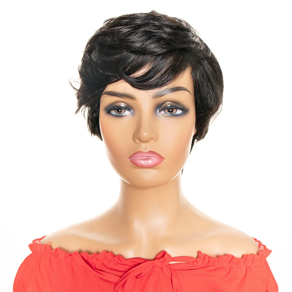 High Quality Wholesale 100% Real Short Pixie Cut Human Hair Wig With Bang, Pic showed
High Quality Wholesale 100% Real Short Pixie Cut Human Hair Wig With Bang, Pic showed
