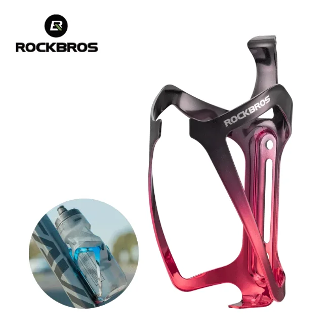 Lightweight Gradient Color Electroplating Bottle Cage Aluminum Alloy Riding Accessories Bike Water Bottle Holder, 4 colors
Lightweight Gradient Color Electroplating Bottle Cage Aluminum Alloy Riding Accessories Bike Water Bottle Holder, 4 colors
