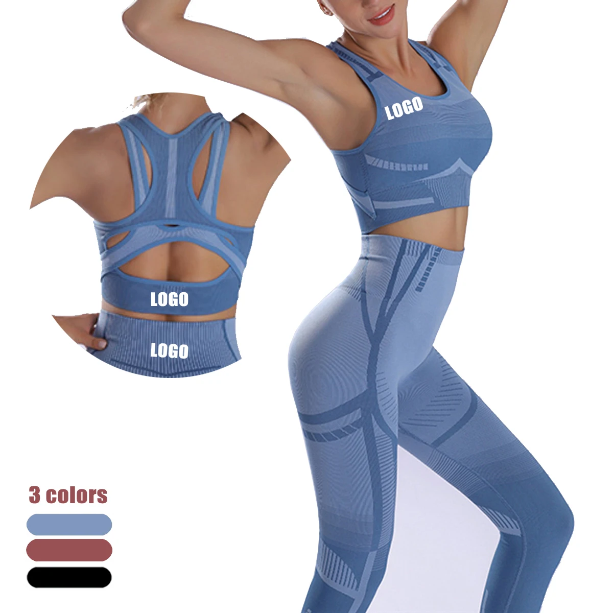 QH 2021 Women Yoga Set 2 Pcs Sports Seamless Gym Leggings Crop Top Jacket Fitness Sportswear Tracksuit Yoga Pants Joga Bra
QH 2021 Women Yoga Set 2 Pcs Sports Seamless Gym Leggings Crop Top Jacket Fitness Sportswear Tracksuit Yoga Pants Joga Bra