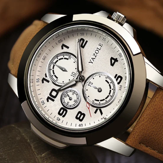 350 Fashion Sport Men Watches Quartz Waterproof Luminous False 3 Pointers Design Wrist Watch For Sale, White dial black strap;white dial brown strap;black dial black strap
350 Fashion Sport Men Watches Quartz Waterproof Luminous False 3 Pointers Design Wrist Watch For Sale, White dial black strap;white dial brown strap;black dial black strap