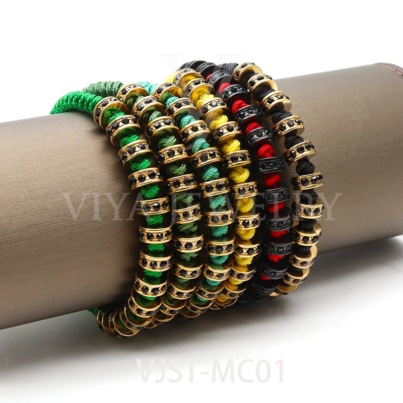 Fashion Stainless Steel Shiny Wheel Beads Bracelets With Quality PVD Plated Macrame Wheel Bracelet
Fashion Stainless Steel Shiny Wheel Beads Bracelets With Quality PVD Plated Macrame Wheel Bracelet